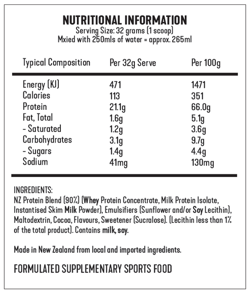 WHEY PROTEIN 1KG - UPDATED FORMULA