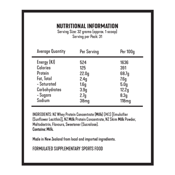 WHEY PROTEIN BLEND 1KG