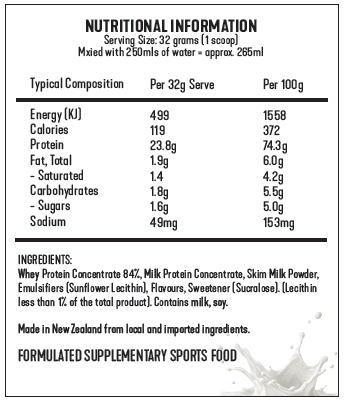 WHEY PROTEIN BLEND 1KG